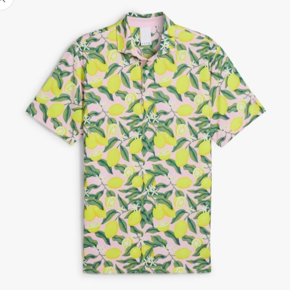 Ⓜ️| Puma | Lemon🍋Branch Golf Polo Shirt 🏌